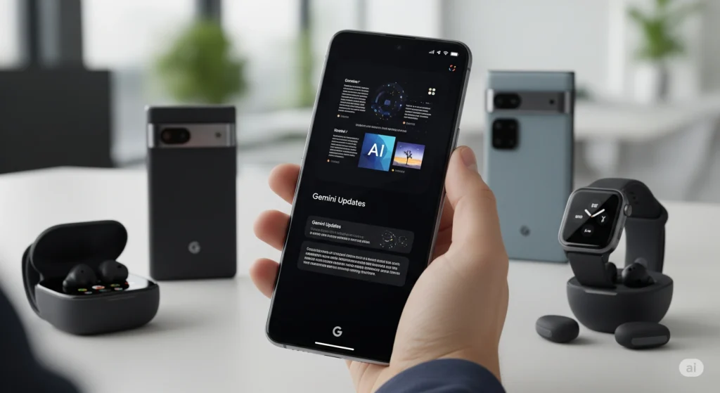 New google pixel devices and gemini updates