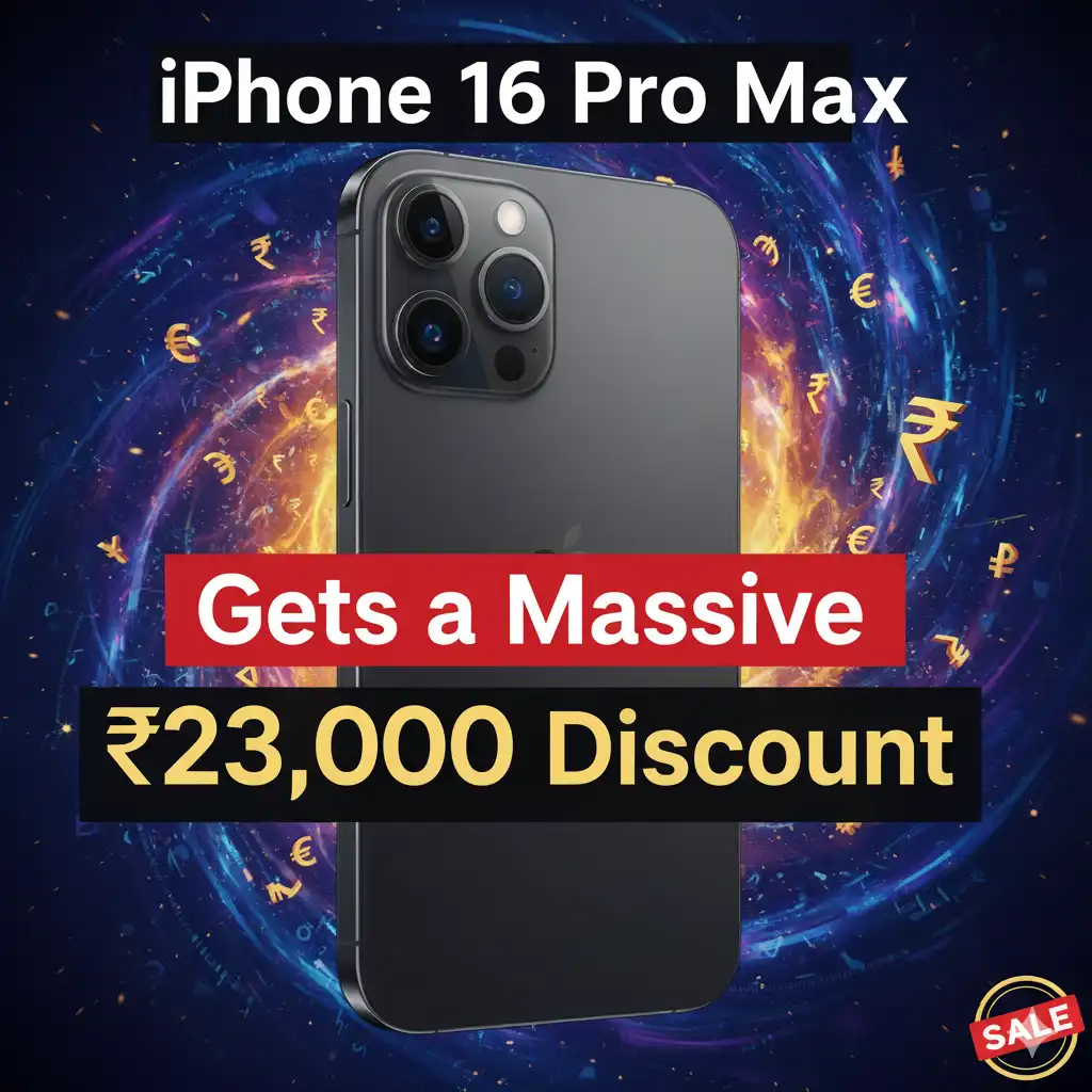 iPhone 16 Pro Max Gets a Massive ₹23,000 Discount